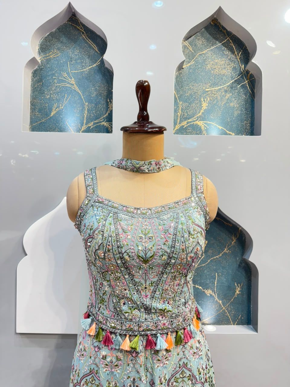 "PASTEL MOSAIC INDO-WESTERN"