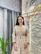 "BLUSH BLOSSOM DESIGNER SUIT"