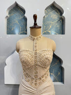 "CHAMPAGNE ELEGANCE INDO-WESTERN"