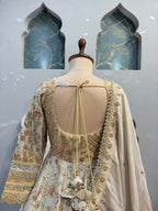 "IVORY HERITAGE EMBROIDERED ANARKALI"