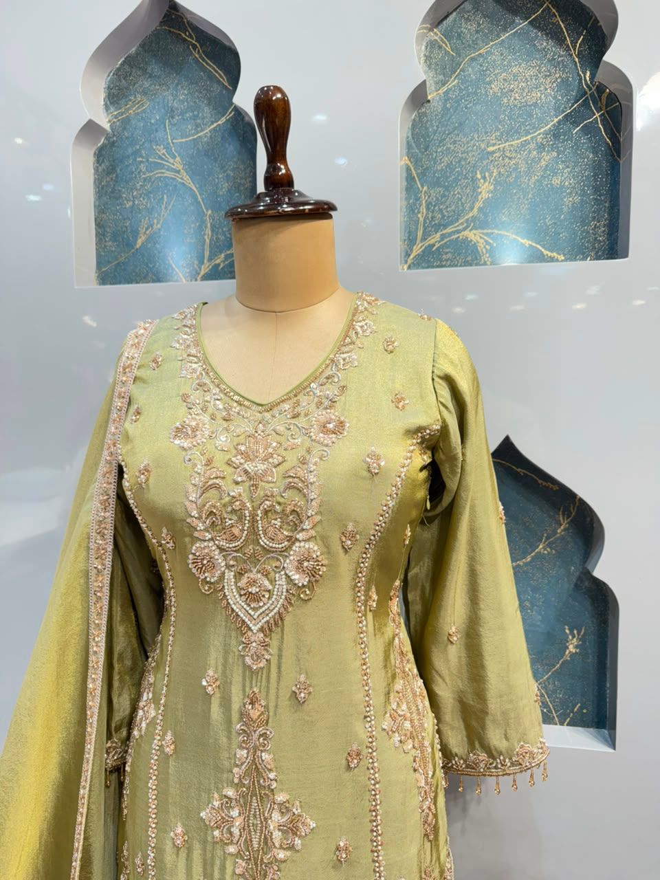 "PISTACHIO PEARL SHARARA"