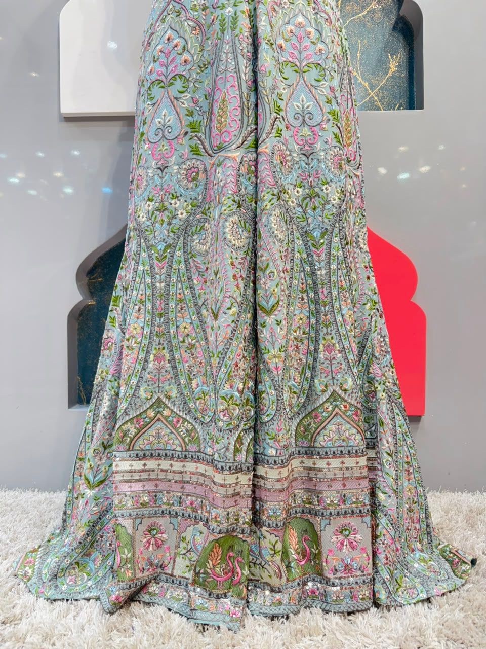 "PASTEL MOSAIC INDO-WESTERN"