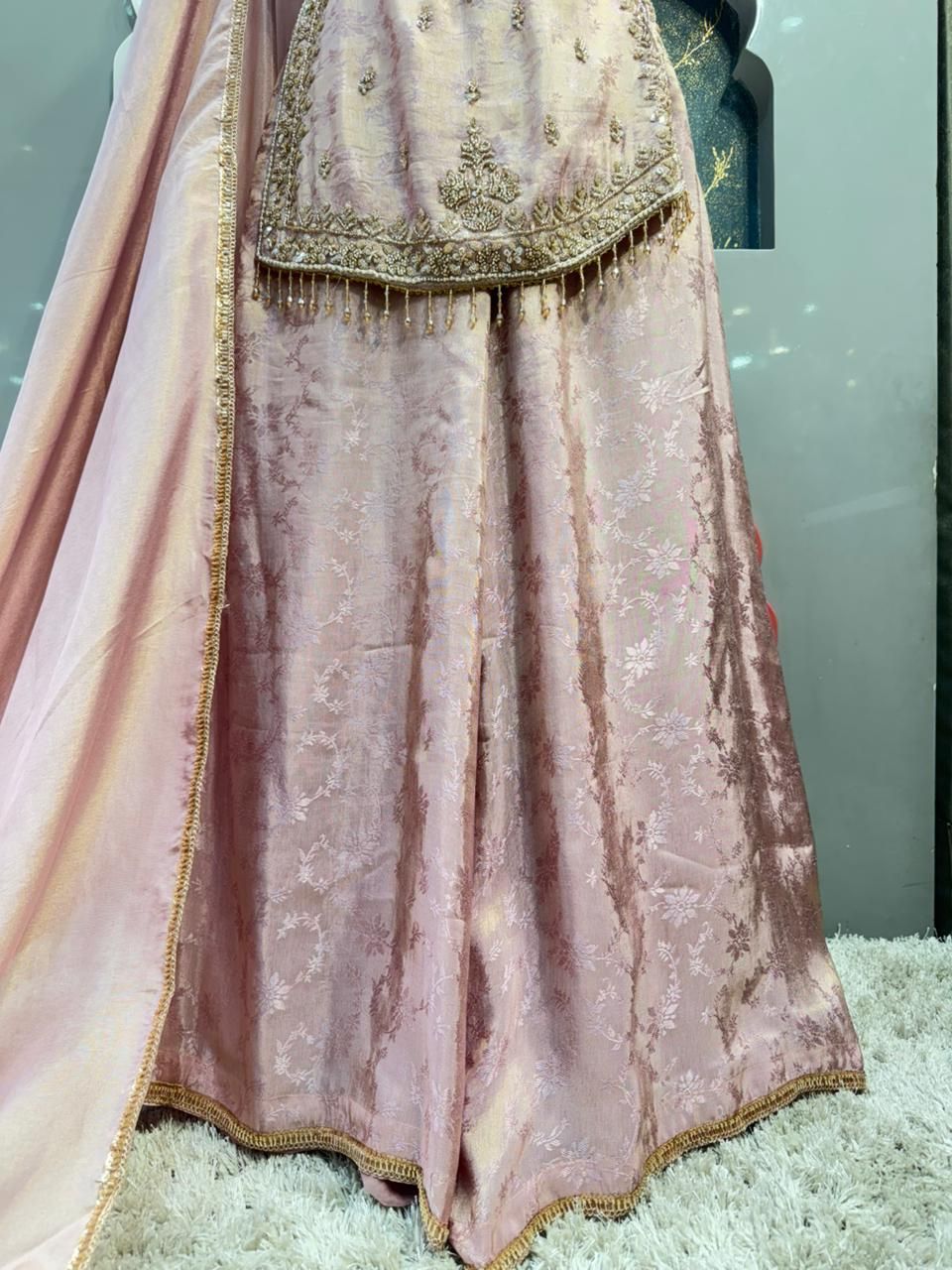 "BLUSH ROYALE SHARARA"