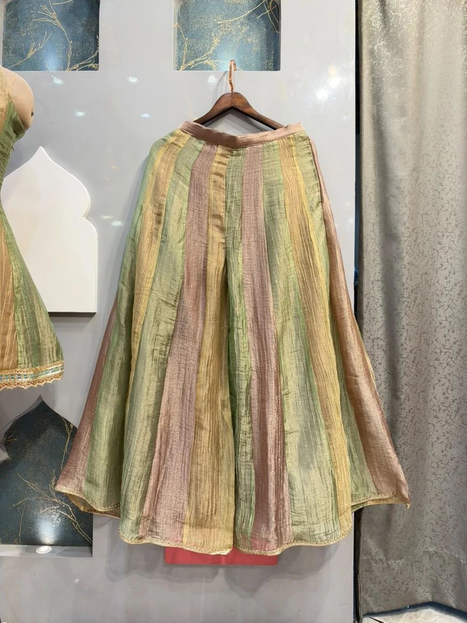 "PASTEL ELEGANCE EMBROIDERED SHARARA"
