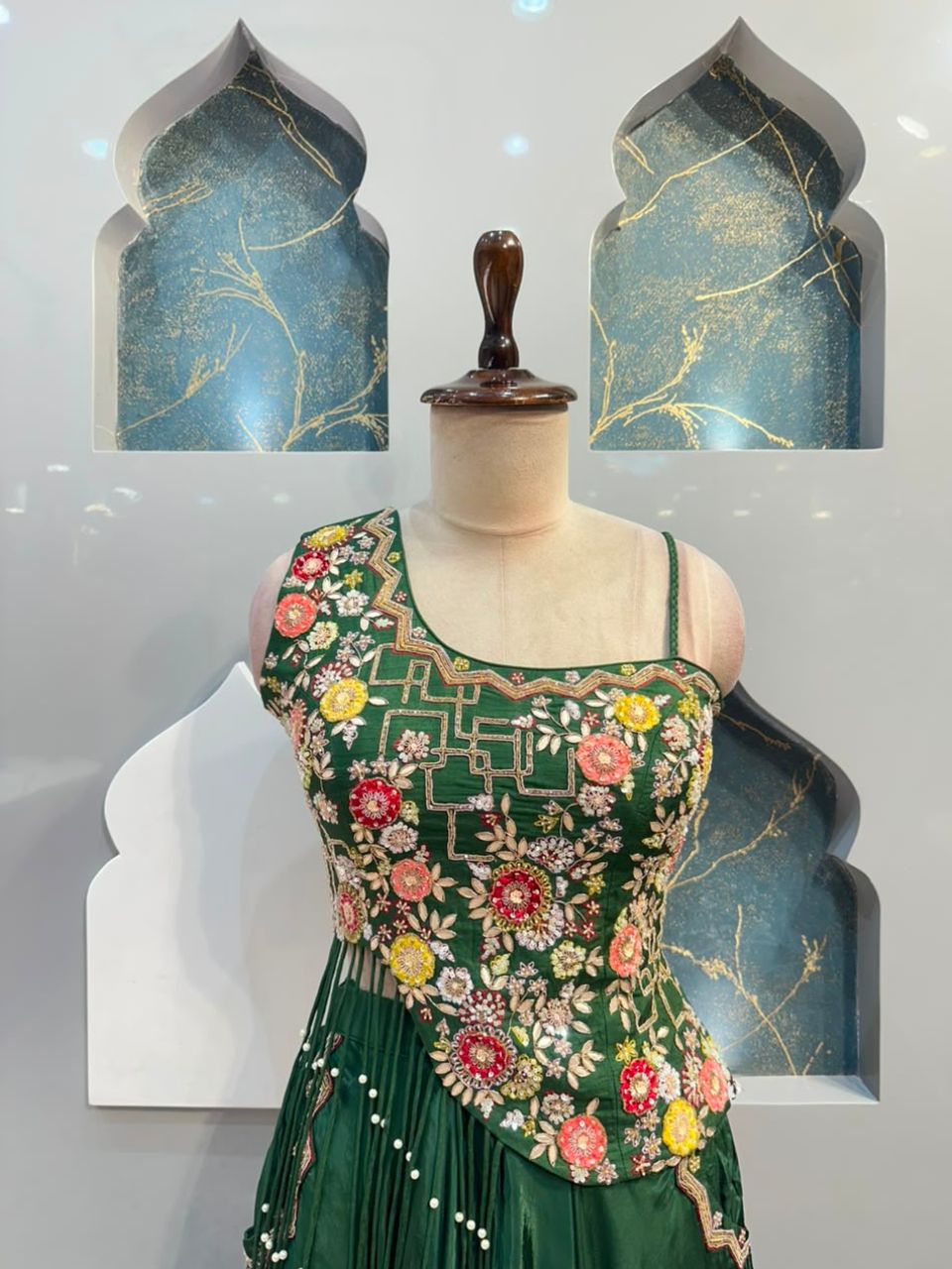 "EMERALD BLOOM INDO-WESTERN"