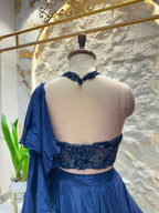 "MIDNIGHT MAJESTY LEHENGA"