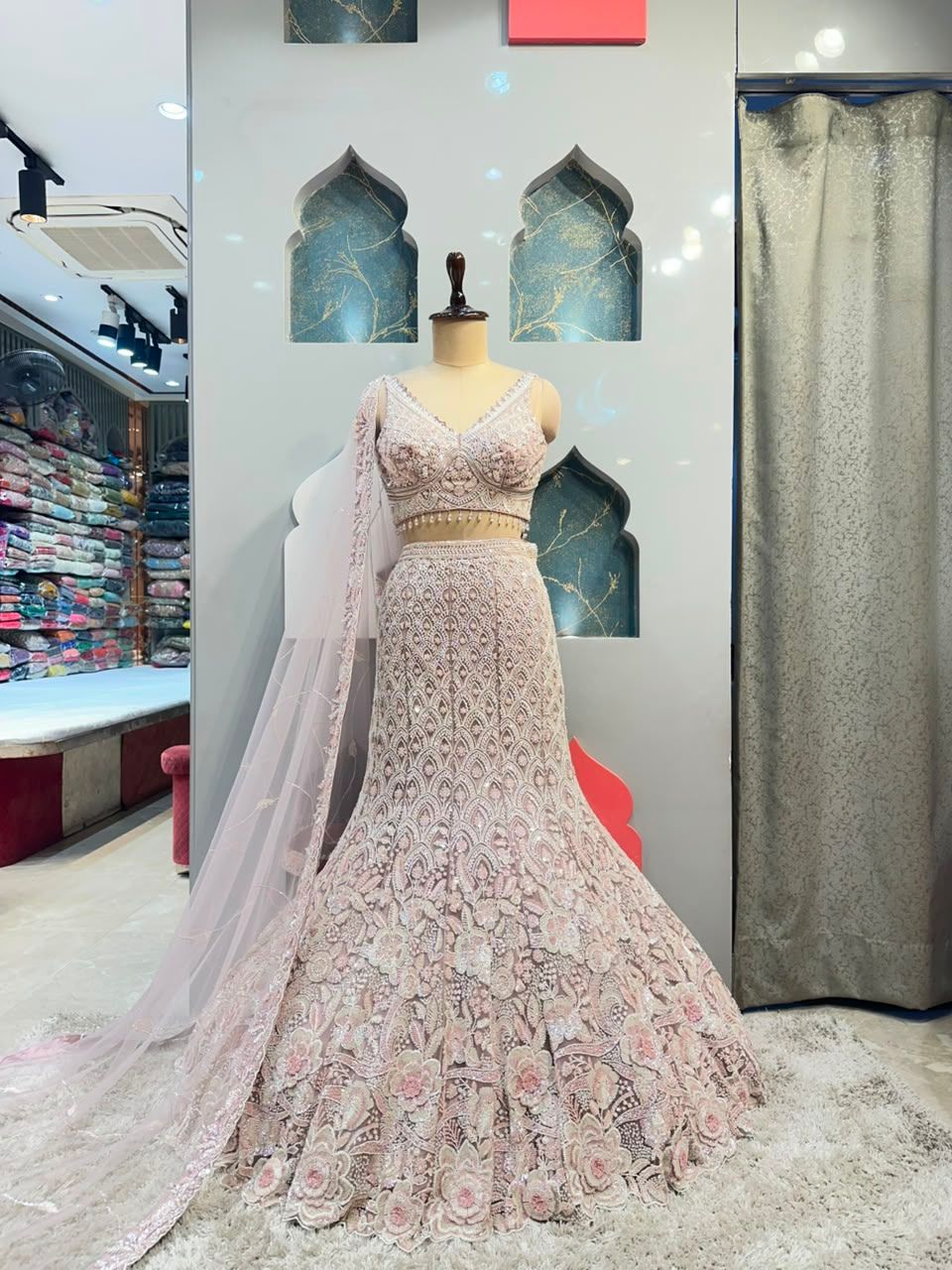"ROSE PETAL COUTURE MERMAID"