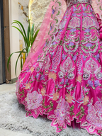 "GULNAAR GARDEN BRIDAL LEHENGA"
