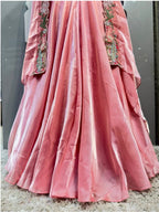 "BLUSH PINK INDO-WESTERN"