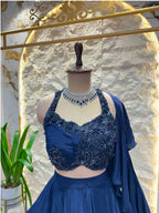 "MIDNIGHT MAJESTY LEHENGA"