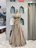 "MOONSTONE DRAPE SAREE"