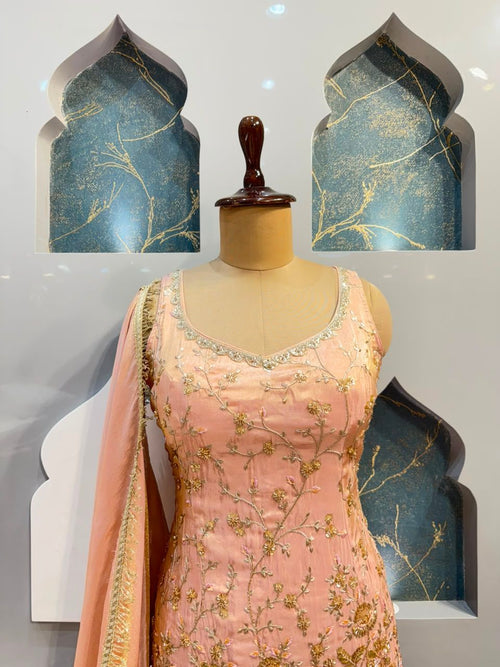 "BLUSH BLOSSOM SHARARA"