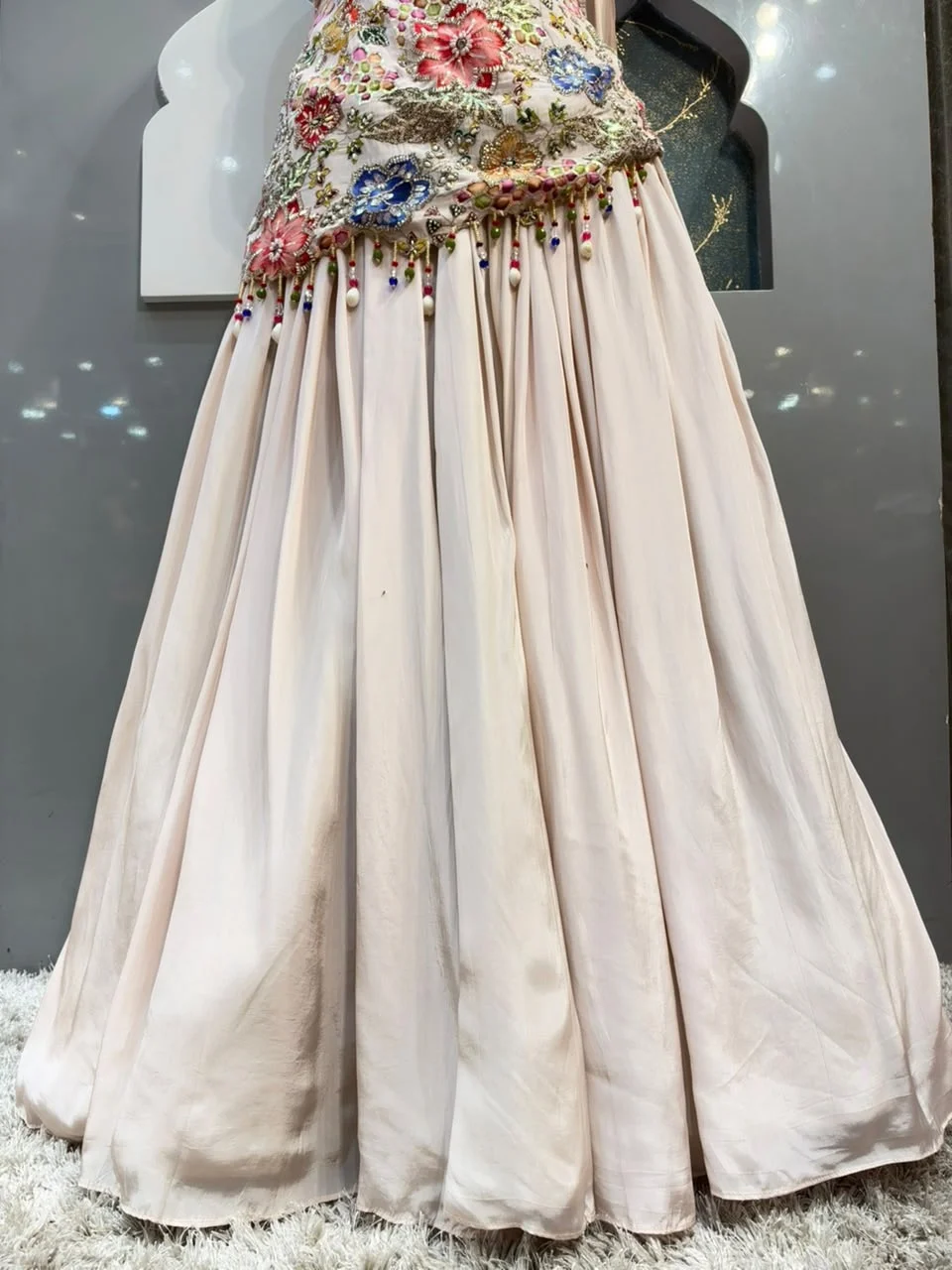 "ELEGANT PASTEL PINK SHARARA"
