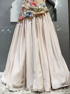 "ELEGANT PASTEL PINK SHARARA"