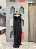 "MIDNIGHT NOIR EMBELLISHED DRAPE SAREE"