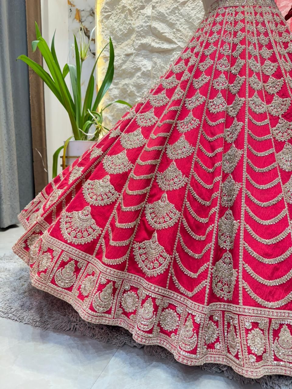 "ROYAL RANI PINK HERITAGE LEHENGA"