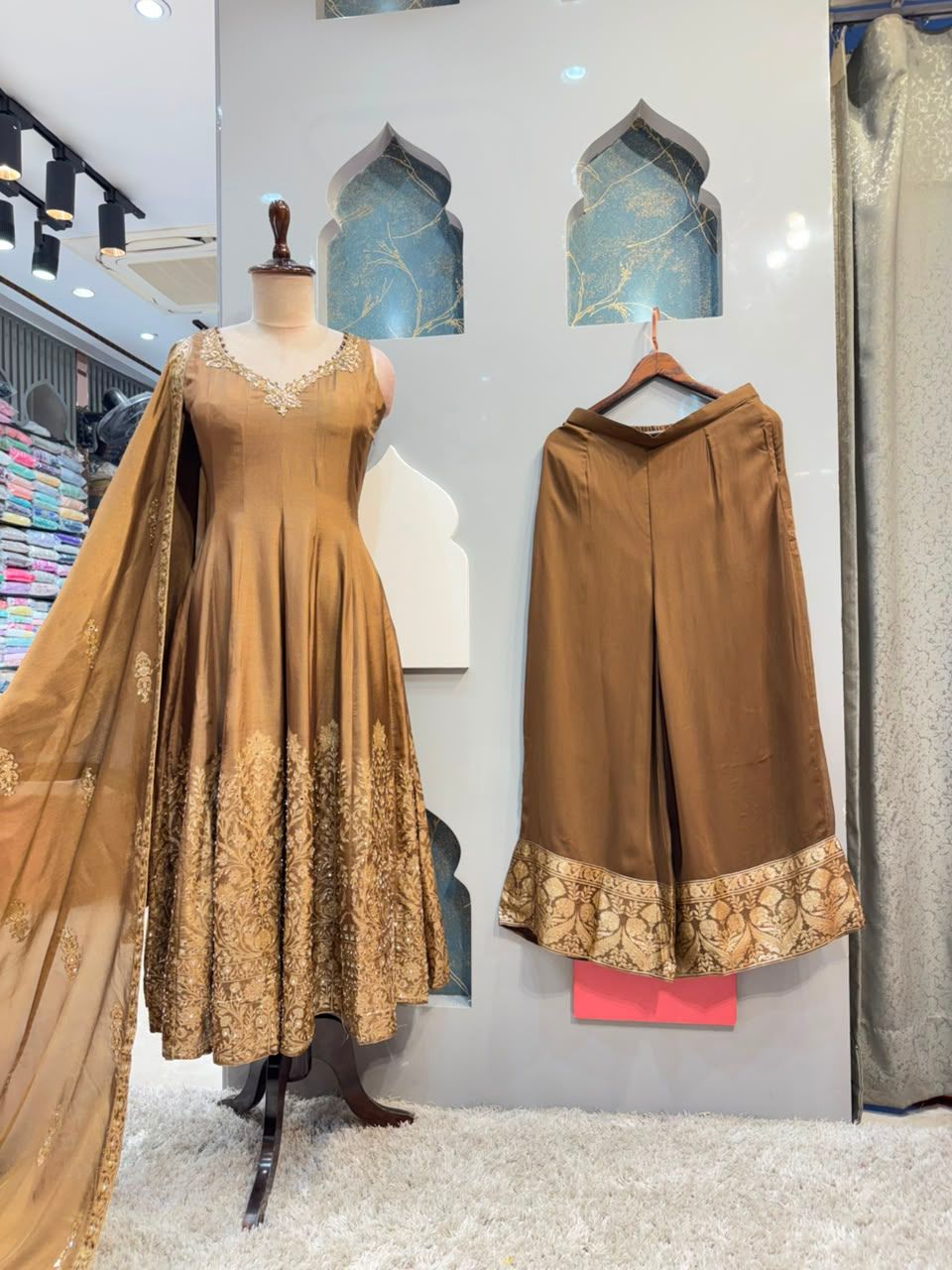 "BRONZE GRACE ANARKALI"