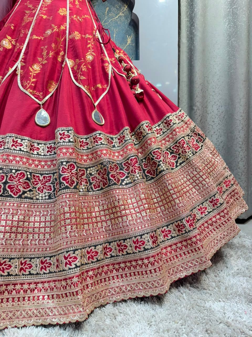 "RANI GULBAHAR BRIDAL LEHENGA"