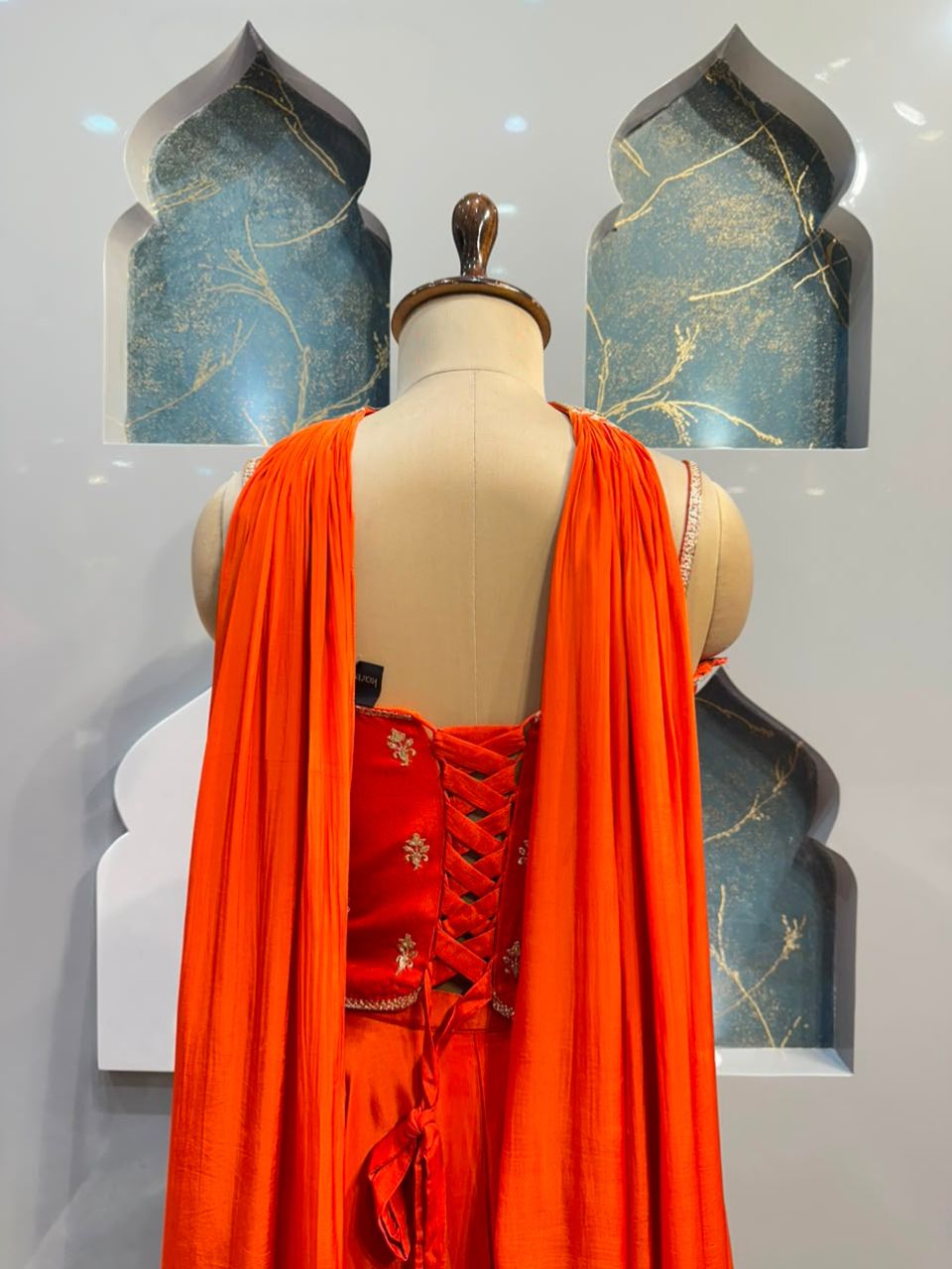 "FLAME BLOSSOM INDO-WESTERN'