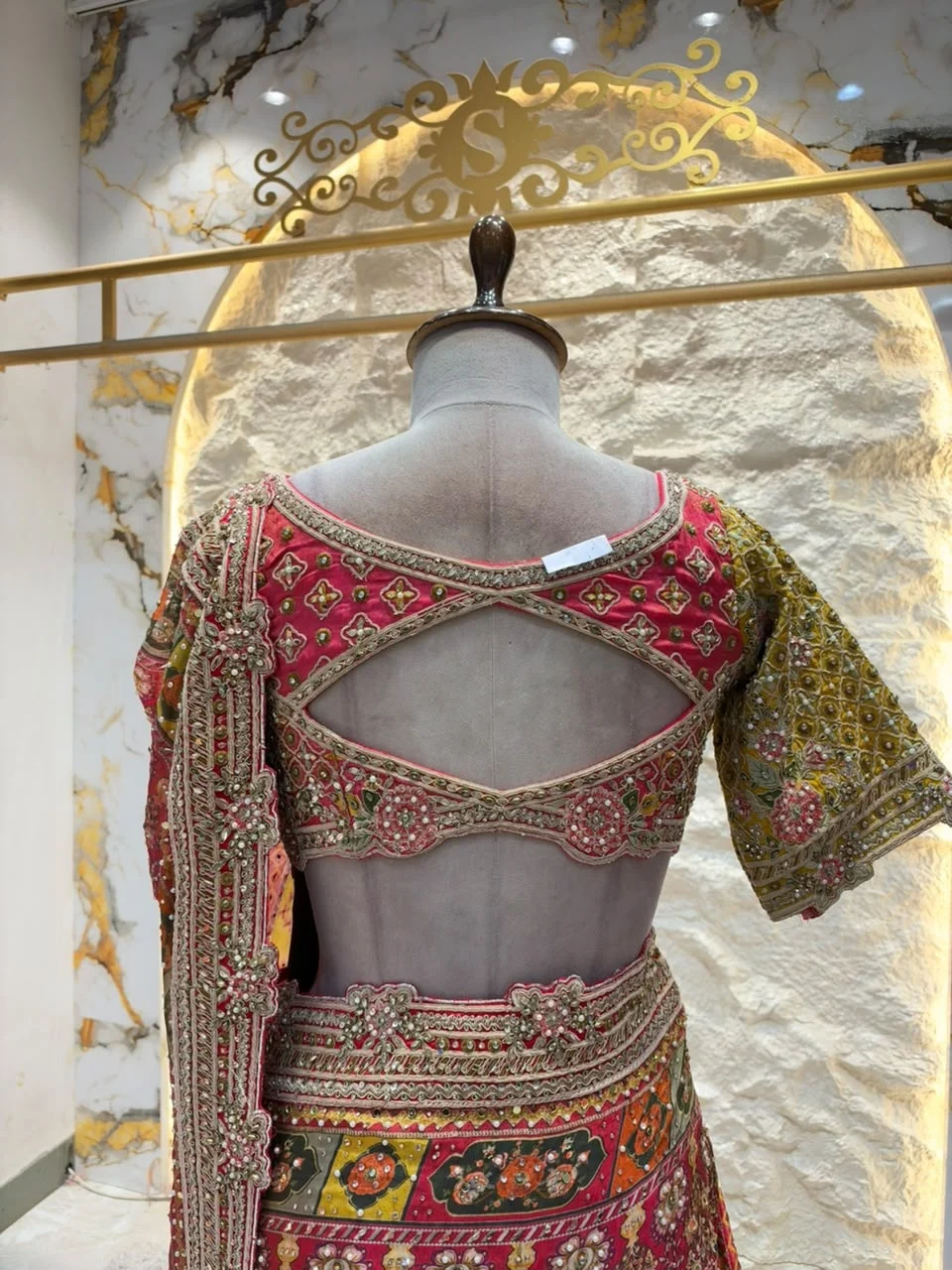 "ROYAL MULTICOLOR EMBROIDERED SAREE"