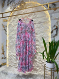 "BLUSH BLOOM FLORAL ANARKALI"