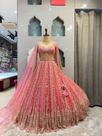 "BLUSH ROYALE LEHENGA"