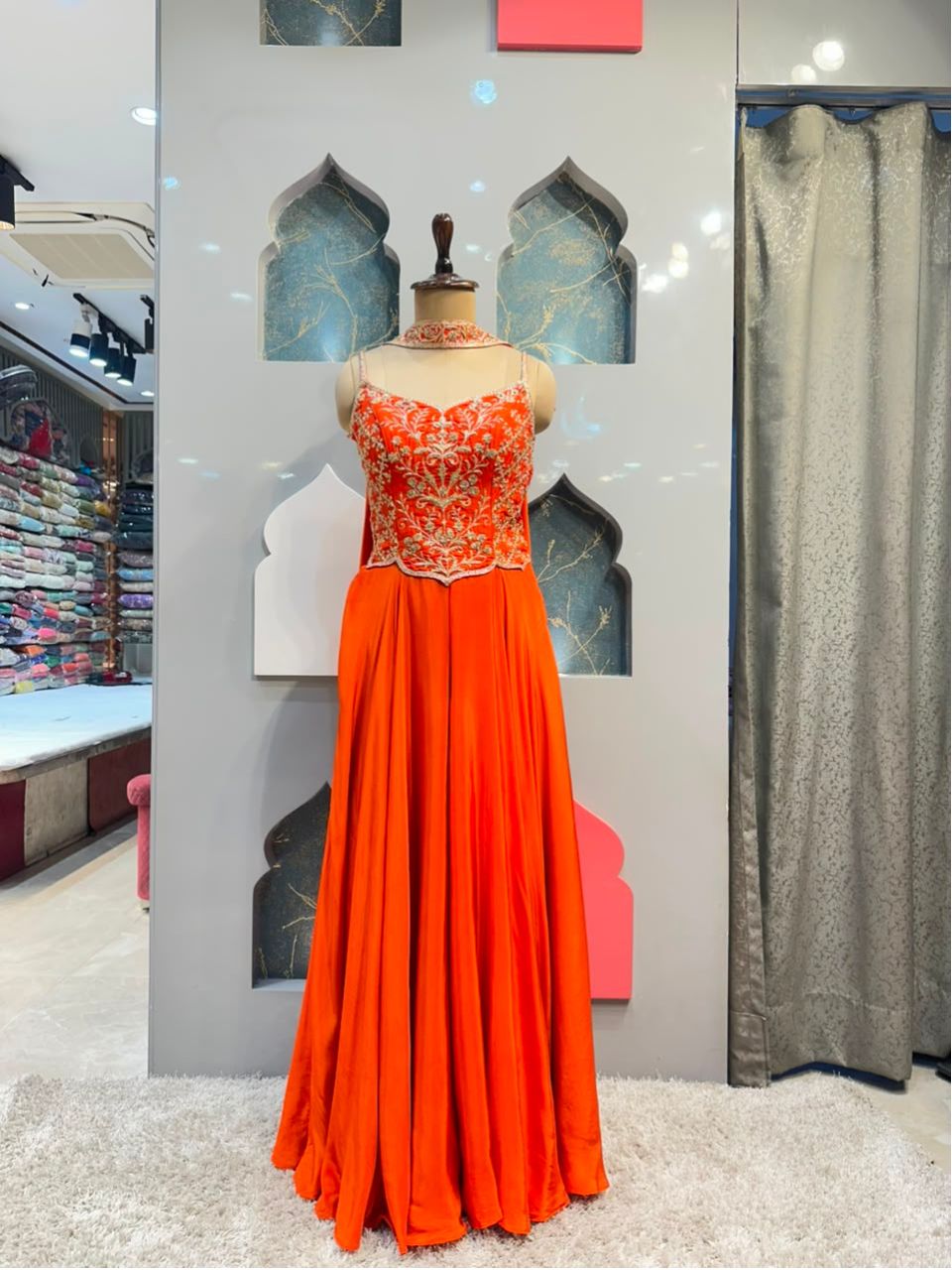 "FLAME BLOSSOM INDO-WESTERN'
