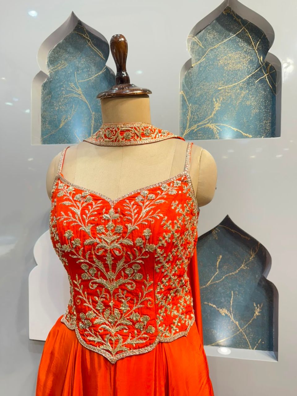 "FLAME BLOSSOM INDO-WESTERN'