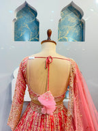 "BLUSH ROYALE LEHENGA"