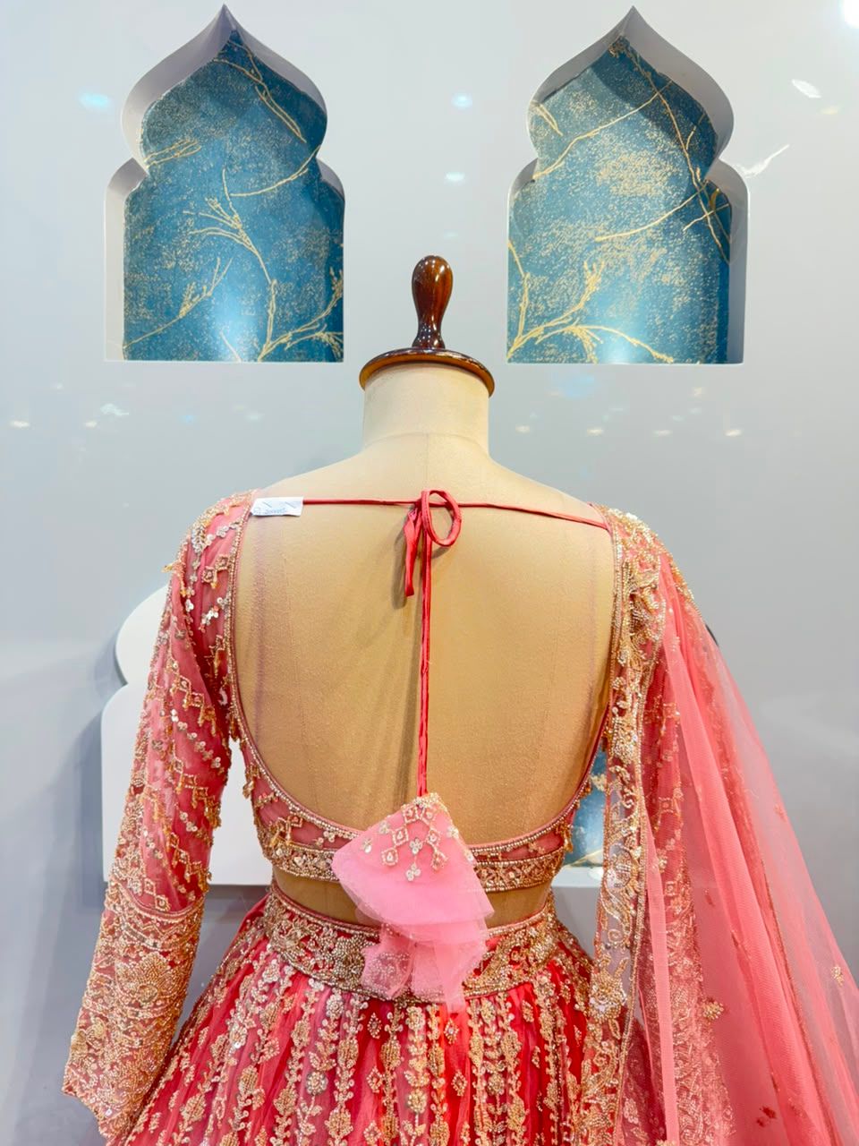 "BLUSH ROYALE LEHENGA"