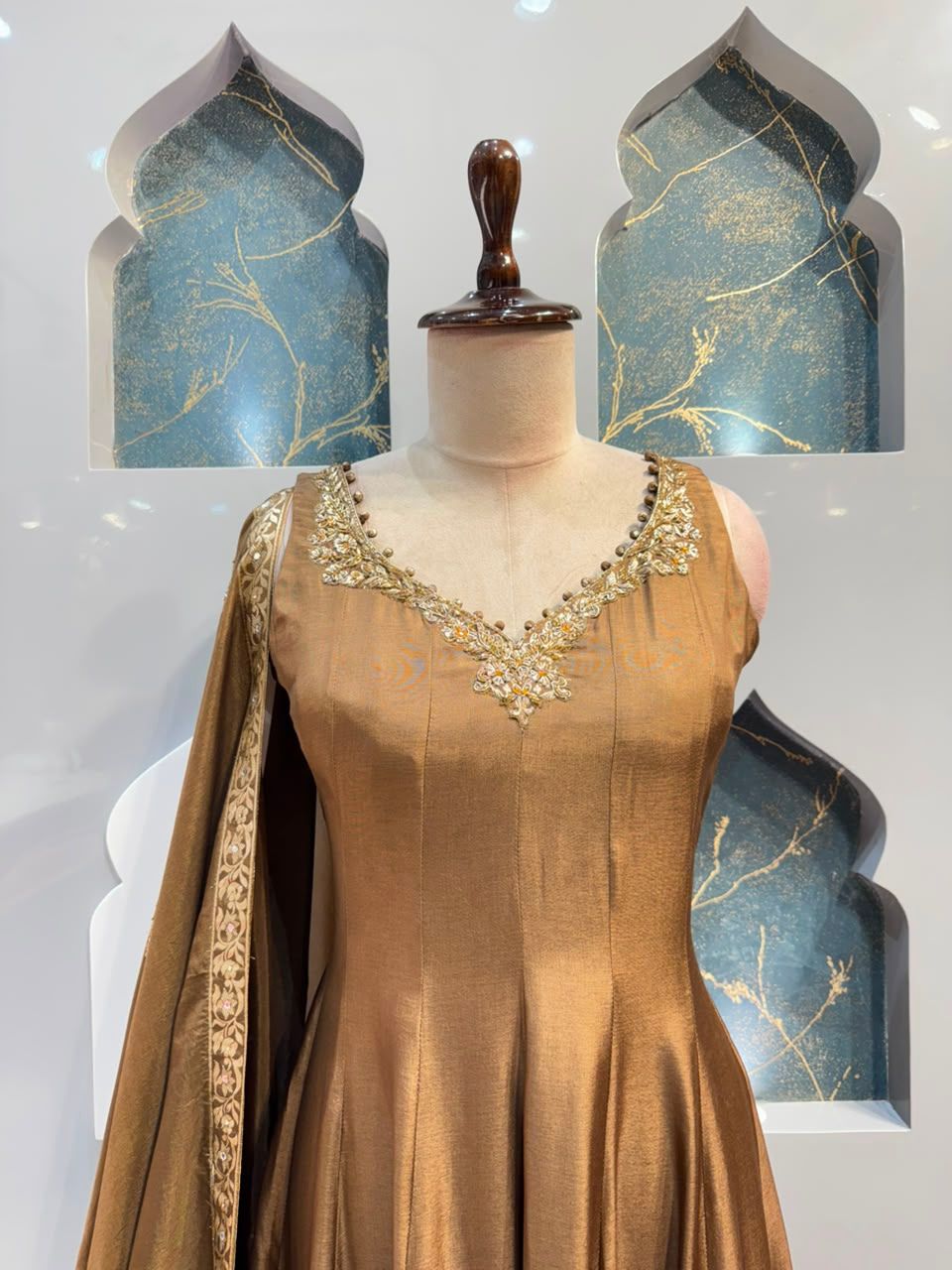 "BRONZE GRACE ANARKALI"
