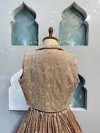 "MOONSTONE REGAL JACKET LEHENGA"