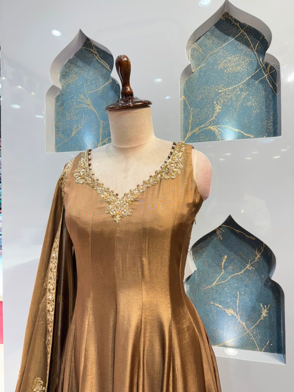 "BRONZE GRACE ANARKALI"