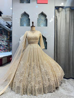 "CELESTIAL IVORY COUTURE LEHENGA"