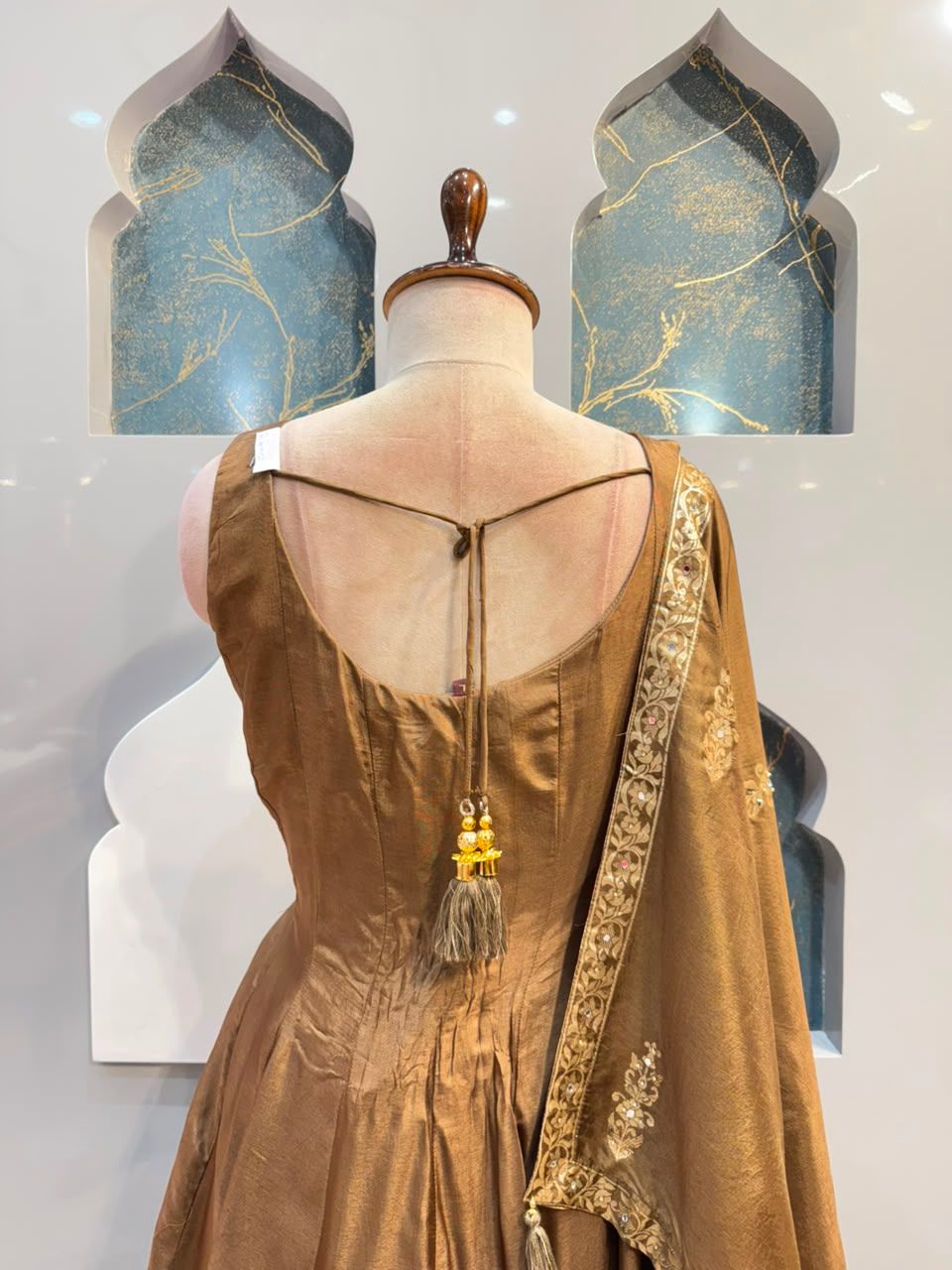 "BRONZE GRACE ANARKALI"