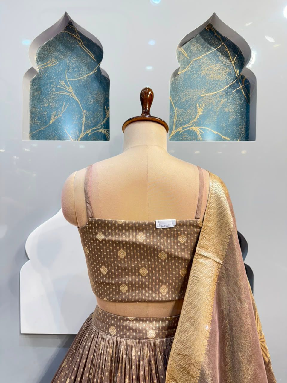 "MOONSTONE REGAL JACKET LEHENGA"