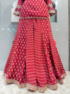 "ROYAL ROSE GOLD SHARARA"
