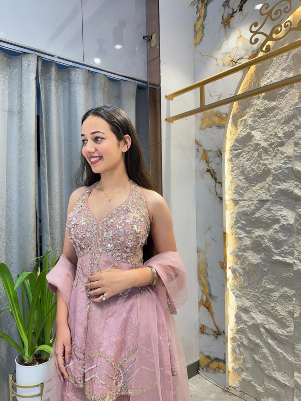 "BLUSH ROYALE INDO-WESTERN"