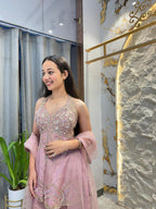 "BLUSH ROYALE INDO-WESTERN"