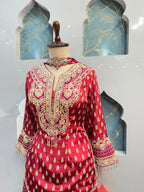 "ROYAL ROSE GOLD SHARARA"