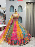 "RANG MAHAL MULTICOLOR LEHENGA"