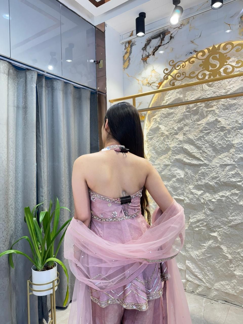 "BLUSH ROYALE INDO-WESTERN"