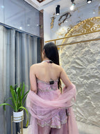 "BLUSH ROYALE INDO-WESTERN"