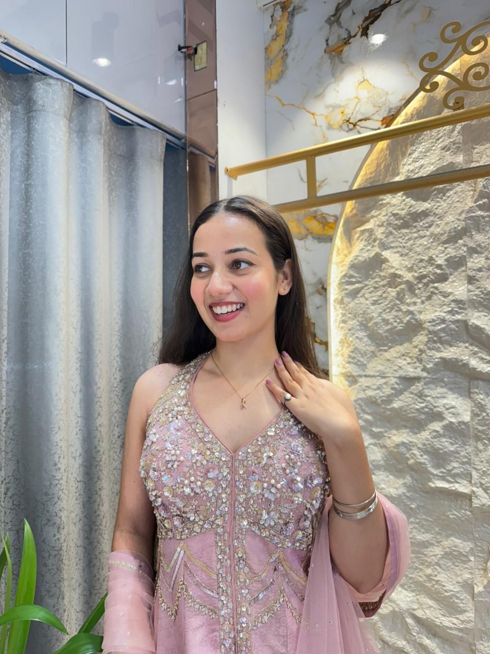 "BLUSH ROYALE INDO-WESTERN"