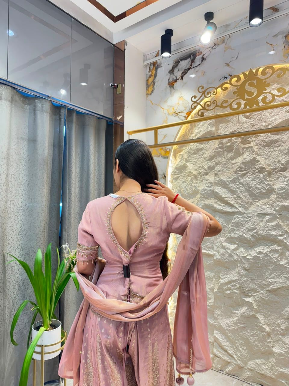 "BLUSH ROYALE INDO-WESTERN"