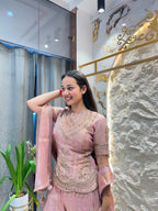 "BLUSH ROYALE INDO-WESTERN"