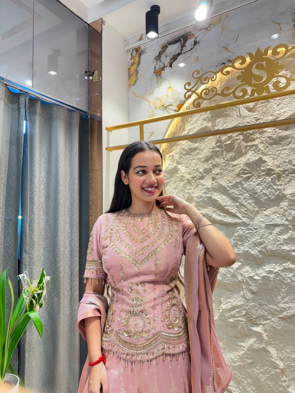 "BLUSH ROYALE INDO-WESTERN"