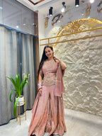 "BLUSH ROYALE INDO-WESTERN"