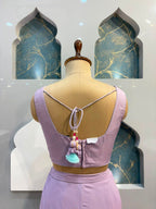 "LAWENDER DREAM EMBROIDERED INDO-WESTERN"
