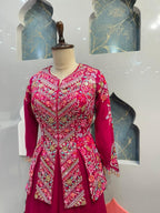 "RANI ROYALE EMBROIDERED INDO-WESTERN"